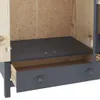 vidaXL Armadio a 3 ante Hill grey 127x50x170 cm in legno di Anteprima dell’immagine prodotto 10