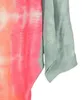 styleBREAKER Damen Feinstrick Poncho mit Batik Muster, 3/4 Produktbild-Vorschau 3