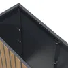 Zelsius verhoogde kas, verzinkt staal met wielen, 120 x 30 Productafbeelding-voorbeeld 6