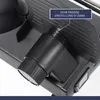 Close-up of a slicer's adjustment knob and a text overlay. Produktbild-Vorschau