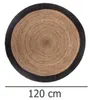 Tapis Chevrons Noir Diam.120cm Atmosphère Voir les images du produit 21