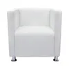 A white cube armchair against a white background. Anteprima dell’immagine prodotto