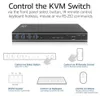ACT AC7912 Tastatur/Video/Maus (KVM)-Switch Schwarz Anteprima dell’immagine prodotto 8