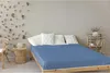 Jersey Spannbettlaken 90x200 cm 100% Baumwolle Pazifikblau Produktbild-Vorschau 5