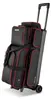 VEVOR Bowlingballtasche, 2-Ball-Doppelroller-Bowlingtasche Produktbild-Vorschau 2