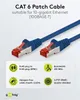 Goobay 93211 CAT 6 Câble patch, S/FTP (PiMF), bleu, 0.25 m Voir les images du produit 2