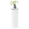 vidaXL Postament mit Stauraum Weiß 31x30x90 cm Produktbild-Vorschau 3