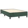 The Living Store Boxspringbett mit Matratze Dunkelgrün Produktbild-Vorschau 3