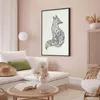 Posterpapier Poster - Fox in Flowers 29.7x42 cm Tiere Produktbild-Vorschau 2