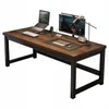 A computer desk with a laptop, monitor, keyboard, mouse, and lamp. Náhled obrázku produktu