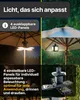 Schwaiger SOLE0520, Hängende Außenbeleuchtung, Weiß, Produktbild-Vorschau 4