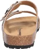 A close-up view of the sole and straps of a sandal. Produktbild-Vorschau