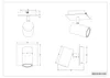 Trio Leuchten Wandspot Marley 802400124, Metall rostfarbig, Produktbild-Vorschau 4