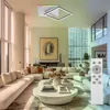 LED Deckenleuchte, stahl, dimmbar Fernbedienung RGB LED, L Produktbild-Vorschau 2