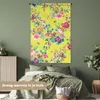 MuchoWow® Wandteppich Wandbehang Blumen - Pastell - Farben Produktbild-Vorschau 4