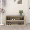 vidaXL Regál na boty Sonoma dub 100x35x45 cm odvozený Náhled obrázku produktu 3