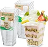 Kubek deserowy, pojemnik 160 ml, zestaw 25 sztuk | Allbags Podgląd zdjęcia produktu 1