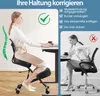 COSTWAY Ergonomischer Kniestuhl, Kniehocker mit schrägem Produktbild-Vorschau 8