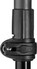 A close-up of the locking mechanism on a black trekking pole. Náhled obrázku produktu
