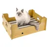 Heikoeco® Kratzbretter Katze Pappe, Kratzpappe für Katzen Produktbild-Vorschau 1