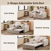 Bealife Sofa mit Schlaffunktion 147x82 cm - Ausziehbett - Produktbild-Vorschau 4