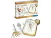 A product shot of a Harry Potter themed luminous drawing board and its packaging. Produktbild-Vorschau
