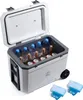 Brisby Kühlbox 45 l – Mobil – 4 Kühlelemente – Mobil – Weiß Produktbild-Vorschau 12