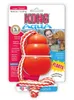 KONG Aqua M, rot mit Seil - Kauspielzeug aus Naturgummi für Produktbild-Vorschau 3