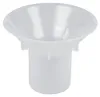 A white, funnel-shaped plastic object, likely a part or accessory for a household appliance. Náhľad obrázku produktu