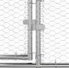 vidaXL Hühnerkäfig 4 Stk. Silber 800 x 200 x 200 cm Produktbild-Vorschau 7