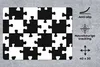 MuchoWow® Mauspad Mousepad Puzzle - Schach - Muster 40x30 Produktbild-Vorschau 2