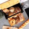 Vilde Brotkasten Brotkorb Brotbehälter aus Metall und Holz Produktbild-Vorschau 9