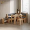 Banc d'angle Livinity Tiberio Sable Chêne 43.5x43.5cm, Voir les images du produit 2