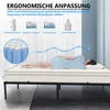 Metallbett Bettgestell 140 x 200 cm, Bettrahmen mit Produktbild-Vorschau 7