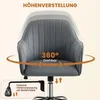 Yaheetech Bürostuhl Schminkstuhl, höhenverstellbarer Produktbild-Vorschau 5