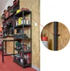 2x úložný regál 125kg garážový sklep spíž 5 polic 74x32cm H Náhled obrázku produktu 6