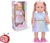 Bambola da passeggio Wiky Eliska 41 cm vestito blu - Anteprima dell’immagine prodotto 1