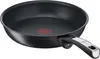 A black frying pan with a silver handle is shown from a slightly elevated side angle against a white background. Produktbild-Vorschau