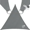 tectake® Sonnensegel dreieckig mit UV-Schutz 50+ Produktbild-Vorschau 5