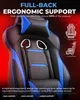 GTPLAYER Gaming Stuhl mit Fußstütze, Ergonomischer Produktbild-Vorschau 10