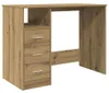 vidaXL Scrivania Artisan in rovere 102x50x76 cm Materiale Anteprima dell’immagine prodotto 1