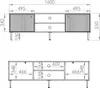 Marmex Möbel Sophie 06 Fernsehschrank, TV-Board, Low-Board, Produktbild-Vorschau 10
