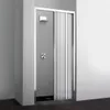 A modern shower enclosure with a folding door. Anteprima dell’immagine prodotto