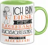 Rucksackreisende Tasse Geschenk Ich Bin Diese Eine Produktbild-Vorschau 1