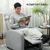 HOMCOM Relaxsessel Fernsehsessel mit Liegefunktion, Produktbild-Vorschau 5