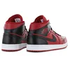 Air Jordan 1 Mid - Reverse Bred - Herren Schuhe Rot-Schwarz Produktbild-Vorschau 6