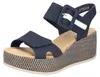 Rieker Damen Sandalette mit Plateau und großer Schnalle Produktbild-Vorschau 7