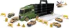 autotransporter Army 42 cm schwarz/legierungsgrün 16-teilig Produktbild-Vorschau 1