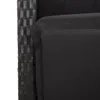 7-tlg. Garten-Essgruppe mit Kissen Schwarz Poly Rattan Produktbild-Vorschau 6
