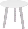 Plateau de table blanc brillant Ø 50 x 1,5 cm Voir les images du produit 2
